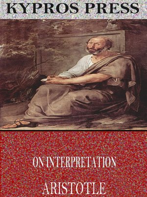 cover image of On Interpretation